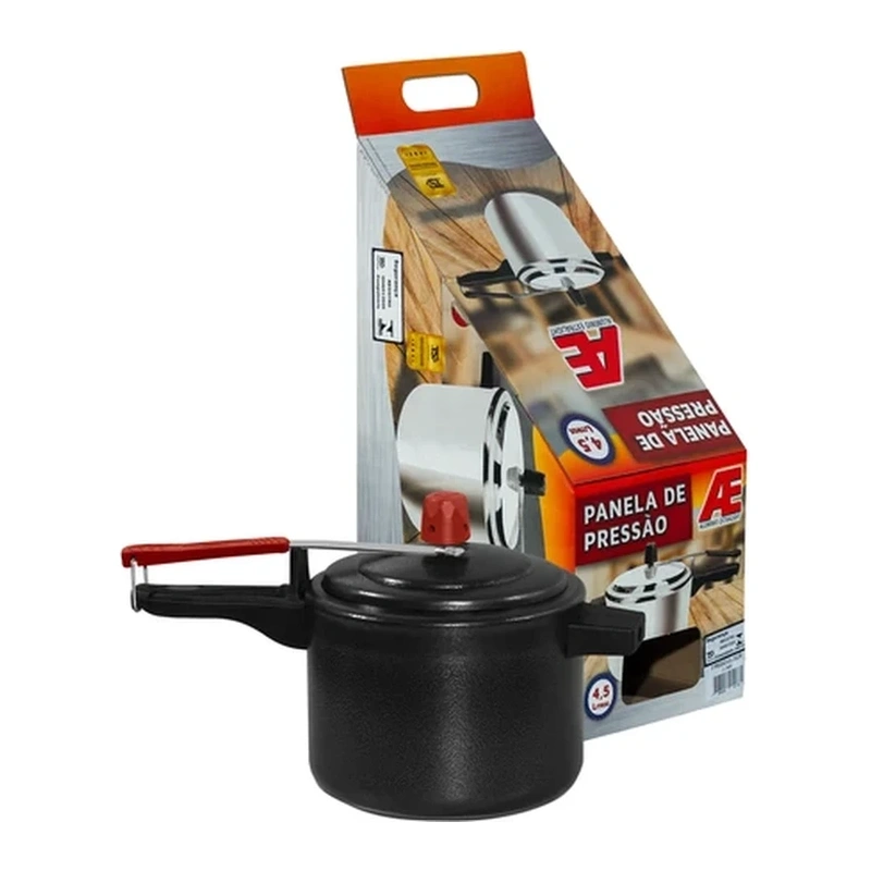 Panela de Pressão Craqueada 4.5 Litros